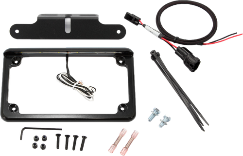 Xtc Power Products License Plate W/ Led Cfm-U10-Lf6Bk Xtc Power Products License Plate W/ Led Cfm-U10-Lf6Bk