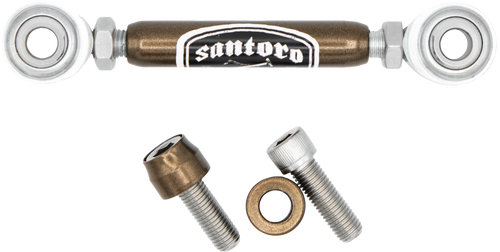 Santoro Fabworx Shift Linkage Mid-Cntrl Bronze M8 Softail Sf30026