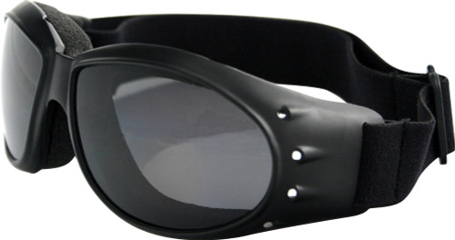 Bobster Cruiser Sunglasses Black W/Smoke Lens Bca001