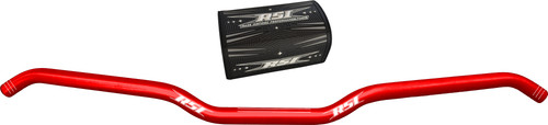 Rsi Hustler 7/8" Handlebar 1" Rise Race Red T6-10R-Rr