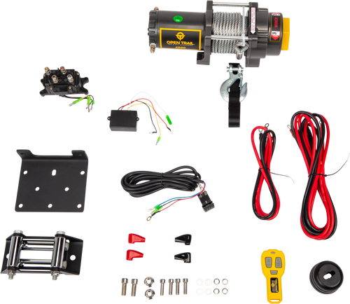 Open Trail 4500Lb Winch Steel Wire 460-0131
