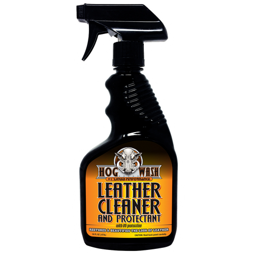 Hog Wash Leather Cleaner & Protectant W/Uv Protection 16Oz Hw0549