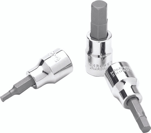 Performance Tool 8 Pc 3/8" Met Hex Bit Set W38890 Performance Tool 8 Pc 3/8" Met Hex Bit Set W38890