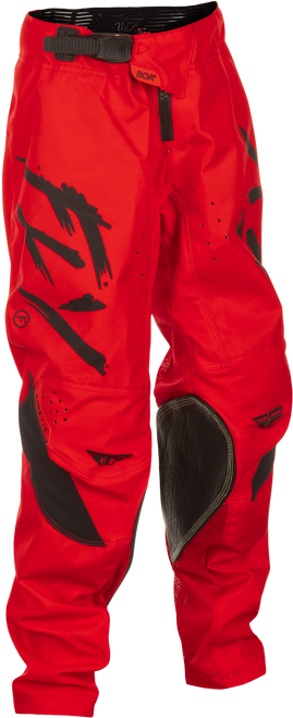 Fly Racing C378-53722 Kinetic Stoke Pant Ca/Ny Red/Black Sz 22