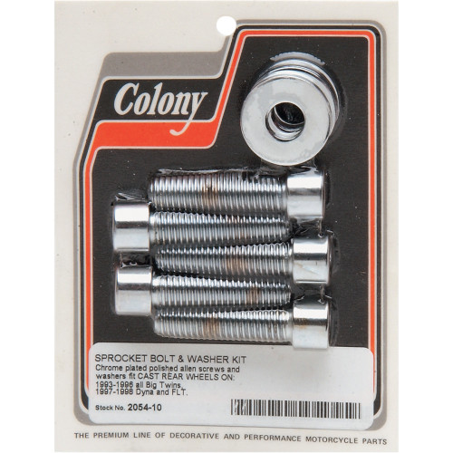 Colony 2054-10 Bolt Pulley 7/16-14X1 3/4