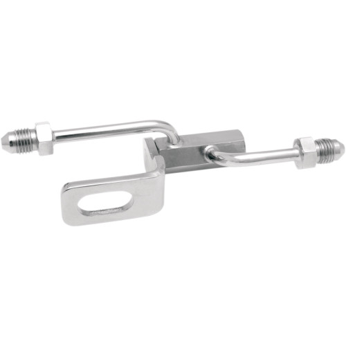 Goodridge Rear Brake Tee - '07-'14 Softail Pgd-Manifold-07 Goodridge Rear Brake Tee - '07-'14 Softail Pgd-Manifold-07