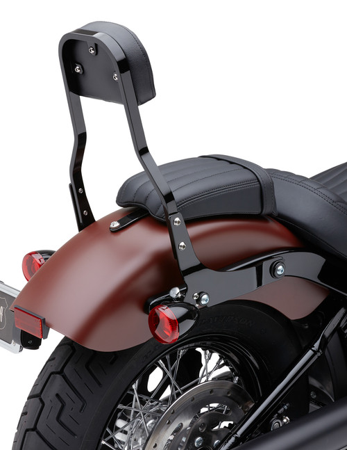 Cobra 602-2049B Detachable Backrest Short Black Fxlr/S 18-22