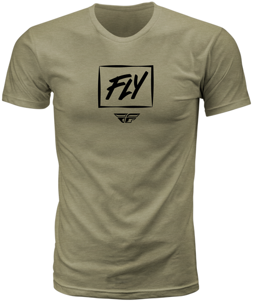 Fly Racing Fly Zoom Tee Light Olive Md 352-0145M
