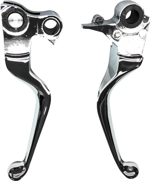 Harddrive 053502 Smooth Lever Set Chrome Bt 07-Up Except Flt 08-Up