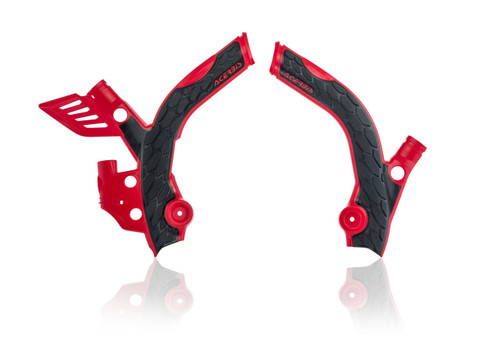 Acerbis X-Grip Frame Guard Red/Black 2686561018 Acerbis X-Grip Frame Guard Red/Black 2686561018