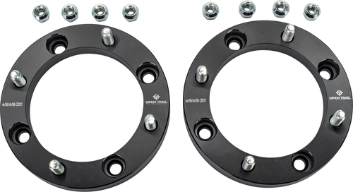 Open Trail Wheel Spacer Adapter 1" 4/156 3/8" To 4/156 12Mm X 1.5 Ac-06686Bk