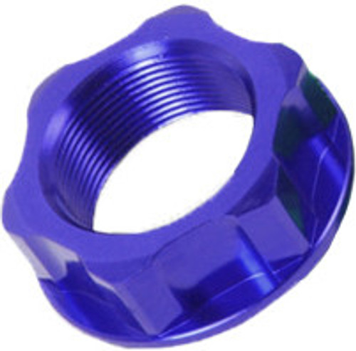 Zeta Steering Stem Nut & Bolt Blue M24X32-P1.0 H12 Ze58-2222