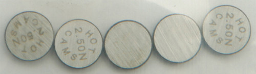 Hot Cams 5Pk748250 Valve Shims 7.48X2.50Mm 5/Pk