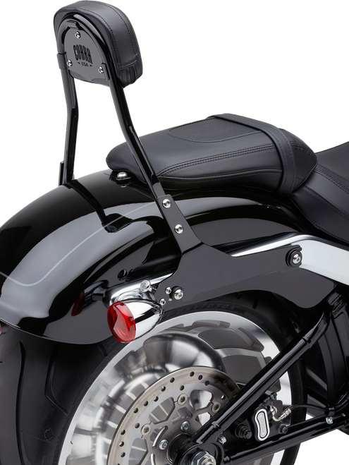 Cobra 602-2007B Detachable Backrest Round Black Flfb/S Fxbr/S 18-22
