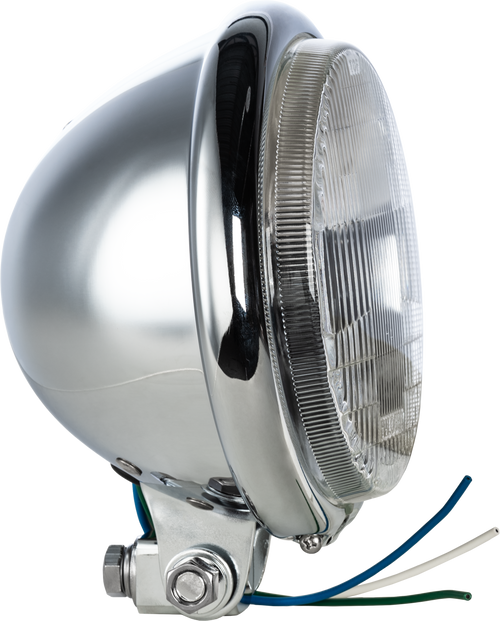 Harddrive 160287 5.75" Headlight Bottom Mount Chrome