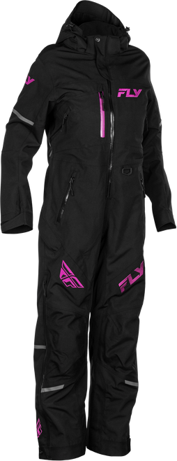 Fly Racing 470-4365S Women'S Cobalt Shell Monosuit Black/Fuschia Sm