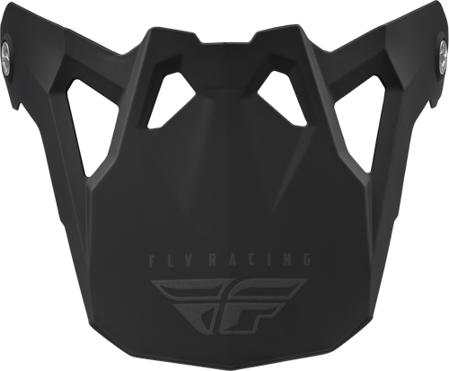 Fly Racing 73-87300S Formula Cp Solid Helmet Visor Matte Black Ym-Sm