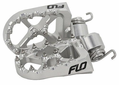 Flo Motorsports Flo Footpeg Low Silver 12Mm Down Hus/Ktm/Gas Low-795-2S
