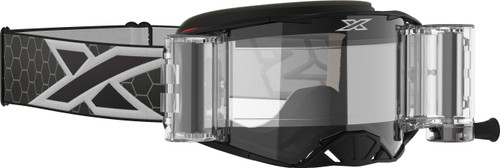 Eks Brand Lucid Goggle Race Pack Black/White Zip Off Clear 067-11100 Eks Brand Lucid Goggle Race Pack Black/White Zip Off Clear 067-11100