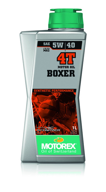 Motorex Boxer Oil 4T Sae 5W40 1L 10/Case 308239
