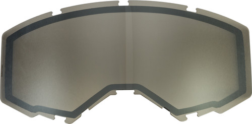 Fly Racing Dual Lens W/O Vents Adult Silver Mirror/Smoke Flb-014