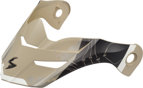 Scorpion Exo 52-960-22 Exo-At960 Peak Visor Topographic Sand/Green