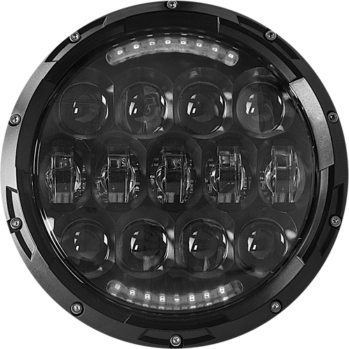 Cyron Abig7-A6K Headlight 7" Black