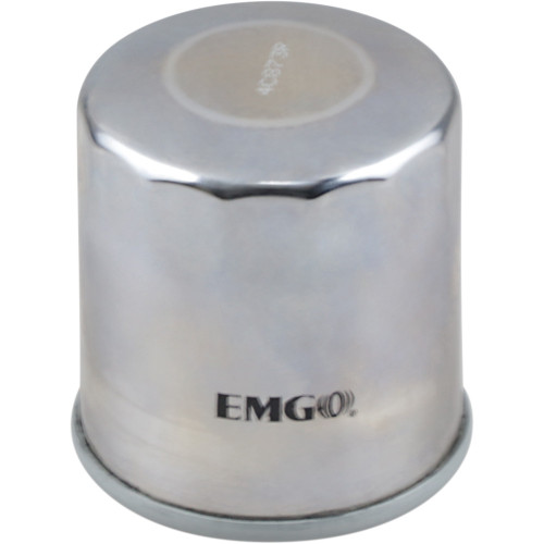 Emgo 10-82222 Oil Filter Micron Chrome