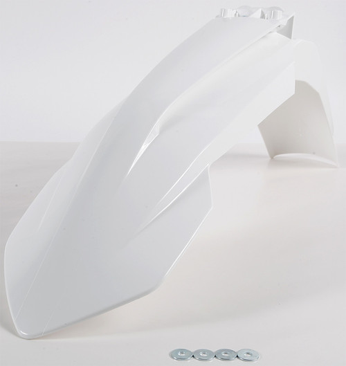 Acerbis 2421110002 Front Fender White