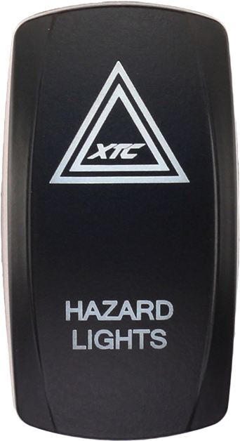 Xtc Power Products Sw00-00119013 Dash Switch Rocker Face Hazards