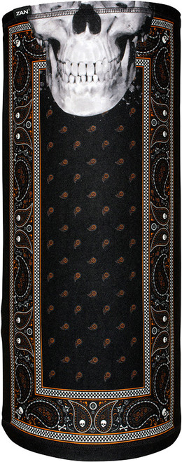 Zan Tl197 Sportflex Motley Tube Black/Orange Classic Bandana