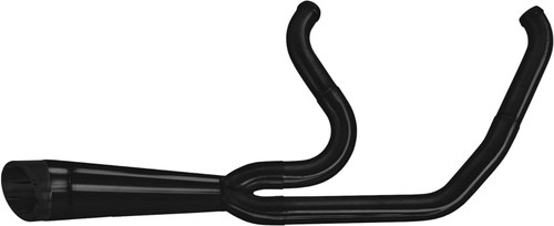 Tbr Comp S 2In1 Exhaust Softail W/Turnout Black 005-5120199-B Tbr Comp S 2In1 Exhaust Softail W/Turnout Black 005-5120199-B
