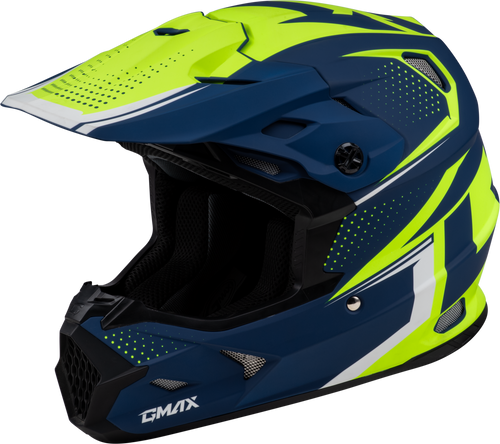 Gmax D3962184 Mx-96 502 Helmet Matte Blue/Green Sm