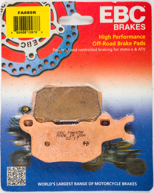 Ebc Fa685R Brake Pads Fa685R Sintered R Series