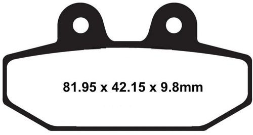 Lyndall Brakes Brake Pad Gold+ Rear `18-24 Sotfail 7283-G