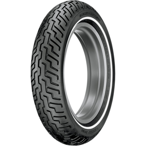 Tire - D402 - Front - Mt90-16 - Narrow Whitewall - 72H 45006655 Tire - D402 - Front - Mt90-16 - Narrow Whitewall - 72H 45006655