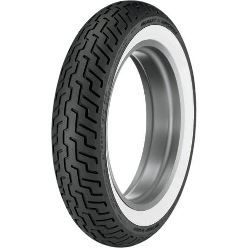 Tire - D402 - Front - Mt90-16 - Wide Whitewall - 72H 45006380 Tire - D402 - Front - Mt90-16 - Wide Whitewall - 72H 45006380