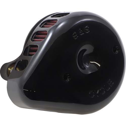 S&S Cycle Mini Teardrop Stealth Air Cleaner Kit - Gloss Black 170-0436C S&S Cycle Mini Teardrop Stealth Air Cleaner Kit - Gloss Black 170-0436C