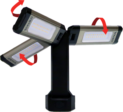 Stkr Tri-Mobile Work Light 2000 Lumen 12680 Stkr Tri-Mobile Work Light 2000 Lumen 12680