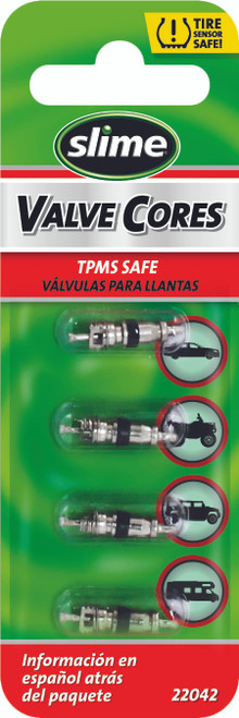 Slime 22042 4/Pc Valve Cores Short