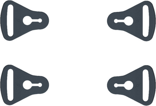 Pod Kp350-006-Os K1 Knee Brace Strap Loop Set (Grey)