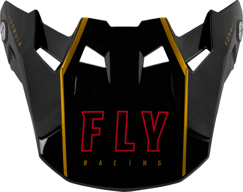 Fly Racing 73-47121M Formula Carbon Tracer Visor Gold/Black Md/Lg