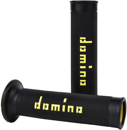 Domino Racing Motogp Grips Black/Yellow Pair A01041C4740B7-0