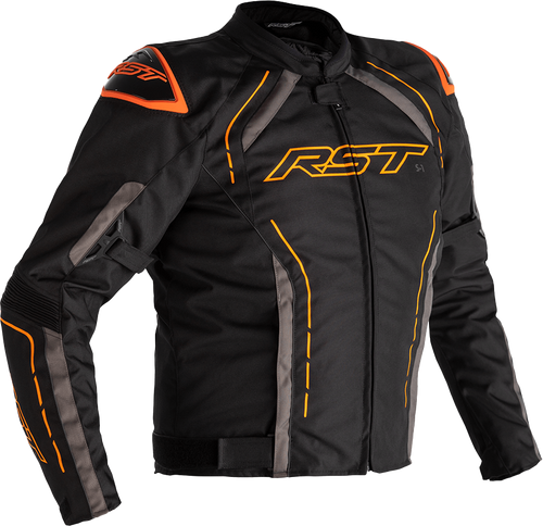 Rst S1 Ce Jacket Blk/Gry/Neon Org Textile 2Xl 102559Org-48