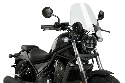 Puig Windscreen Naked New Gen Touring Clear Hon 9462W Puig Windscreen Naked New Gen Touring Clear Hon 9462W