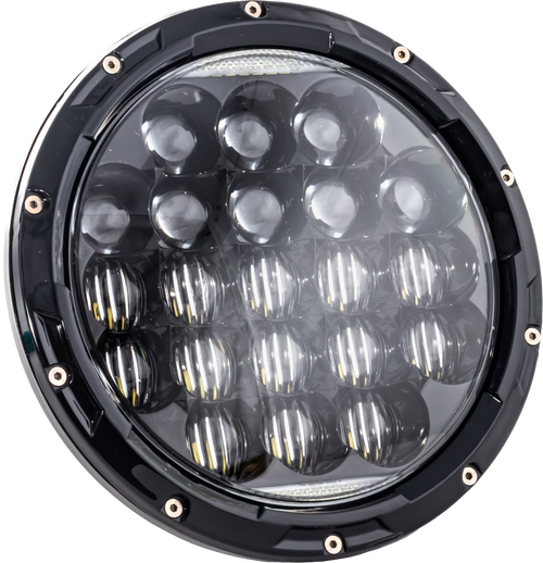 Letric Lighting Co Llc-Lhc-7A 7" Led Multi-Mini Black W/ Mnt Adapter