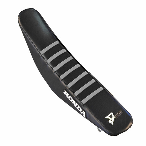 D-Cor 30-10-082 Seat Cover Black W/Grey Ribs Hon