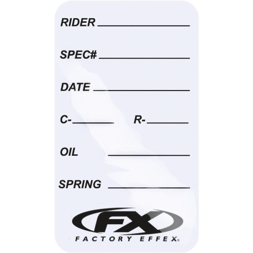 Factory Effex 06-90021 Fx Suspension Tech Decal