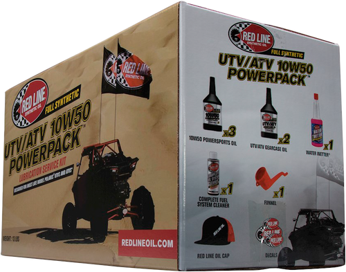 Red Line Power Pack Utv/Atv 10W50 90220 Red Line Power Pack Utv/Atv 10W50 90220
