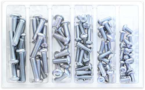 Bolt Button Head Allen Bolt Assortment 90 Piece Kit Sv-Bhm6M8 Bolt Button Head Allen Bolt Assortment 90 Piece Kit Sv-Bhm6M8